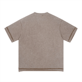 Vintage Washed Rolled Hem Tee - COPPING THREADS - CT Basics